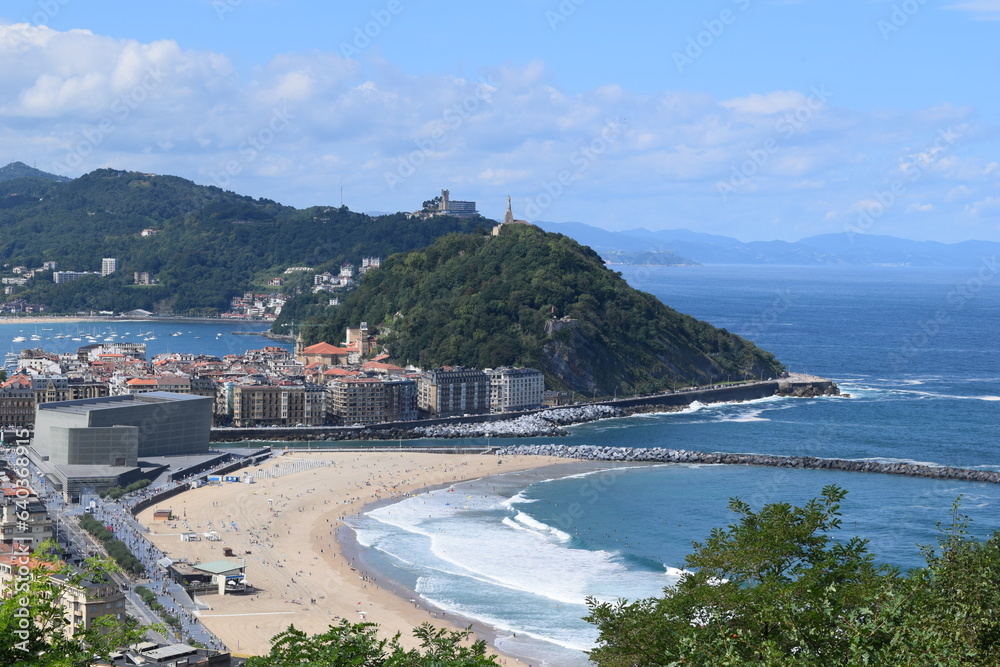 Obraz premium San Sebastian awesome view