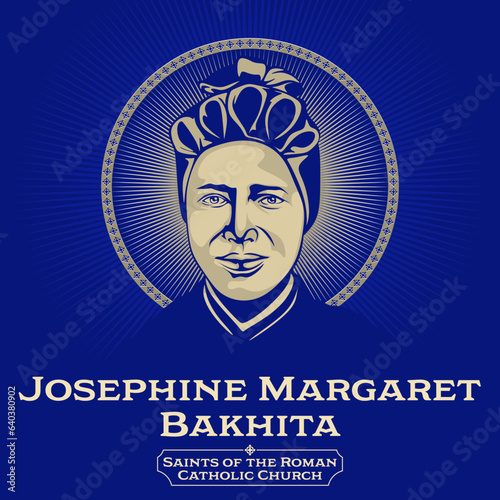 Catholic Saints. Josephine Margaret Bakhita (1869-1947) was a Sudanese-Italian Canossian religious sister who lived in Italy for 45 years, after having been a slave in Sudan.