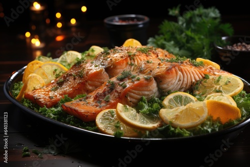 A mouth-watering dish of red fish