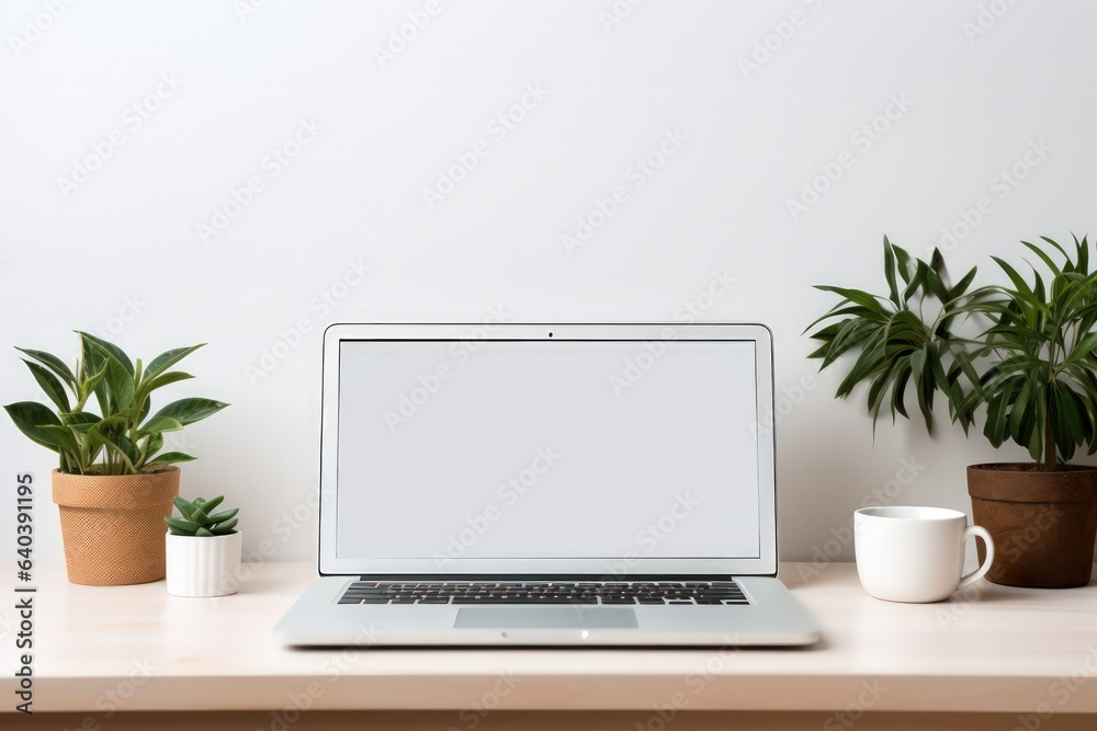 laptop in the office laptop in the office