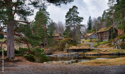 Sunnmøre Open Air Museum in Ålesund, Norway