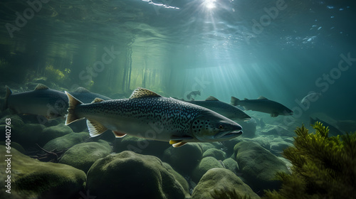 Trout Dynamics  A Researcher s Perfect Backdrop for Presentations and Publications