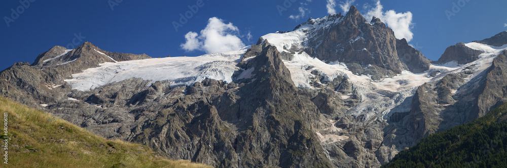 Glacier du Tabuchet and La Meije