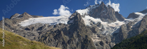 Obraz na płótnie Glacier du Tabuchet and La Meije w salonie
