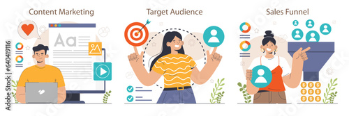 Customer acquisition set. Company credibility development. Brand