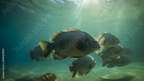 Tilapia in Focus: A Scientific Dive into Sustainable Aquaculture © Casper