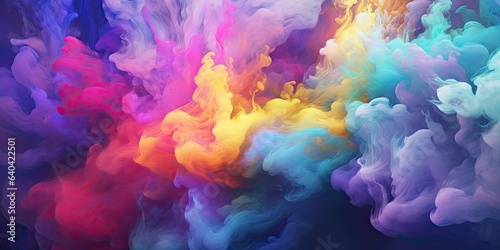beautiful colorful clouds with various colors Generative AI © SKIMP Art