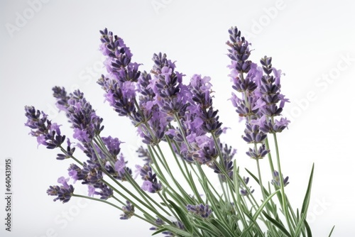 "Lavender Bliss: A Field in Purple". Digital poster. Generative ai.