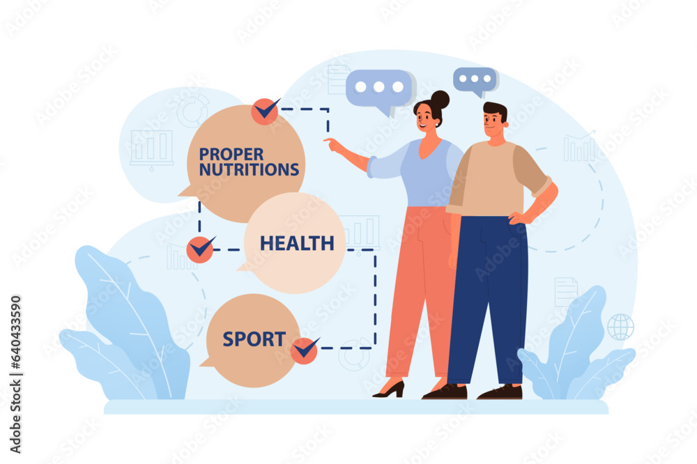 Active and healthy lifestyle. Proper nutrition, water balance, physical Active and healthy lifestyle. Proper nutrition, water balance, physical