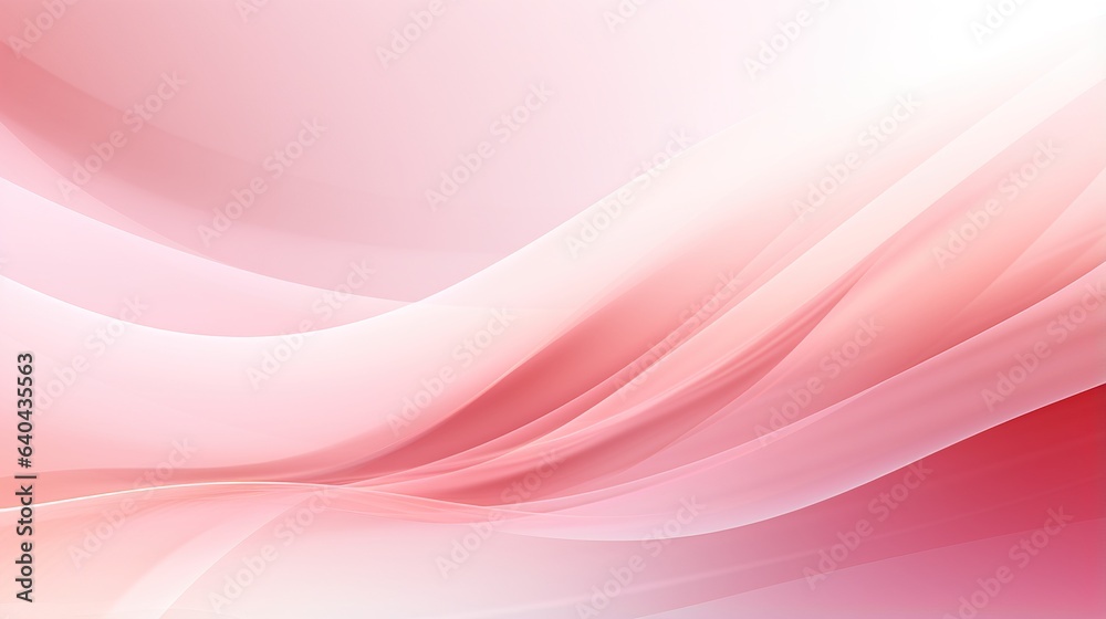 Abstract Pink and Blue Wave Design with Light and Energy