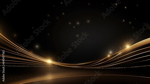 abstract background with glowing lines © INK ART BACKGROUND
