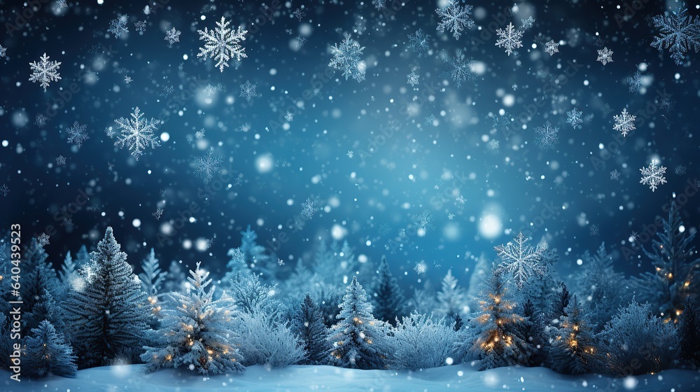 snowflakes frame snowflakes frame