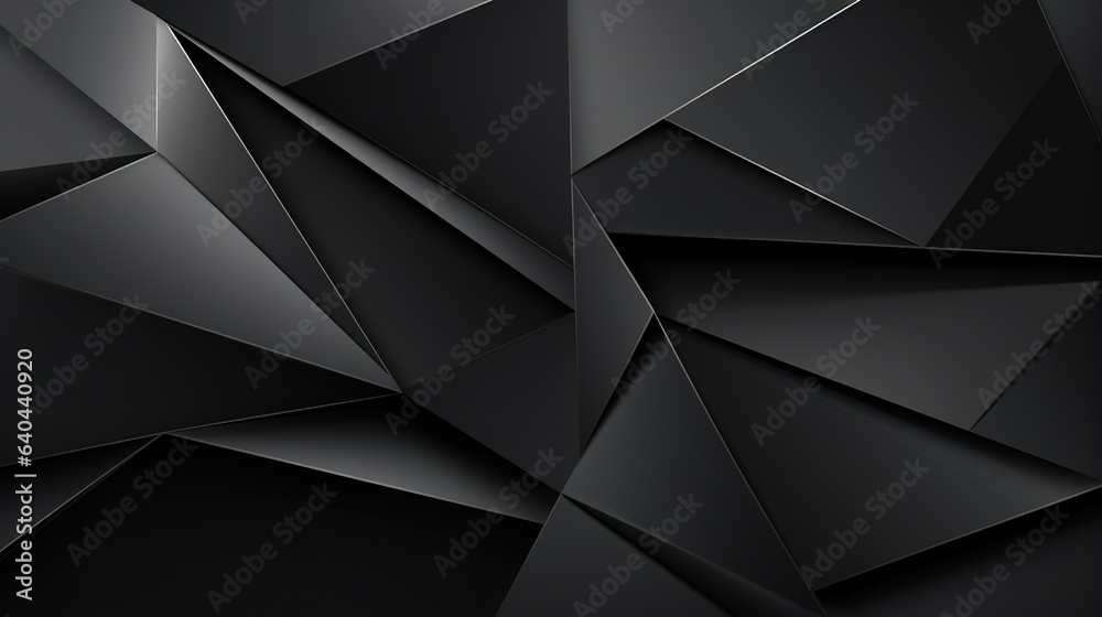 Obraz premium Abstract geometric black and white background and light texture