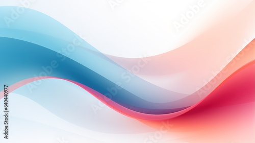 Abstract Wave Background Design in Blue and Light, Vector Illustration with Dynamic Flow and Futuristic Energy