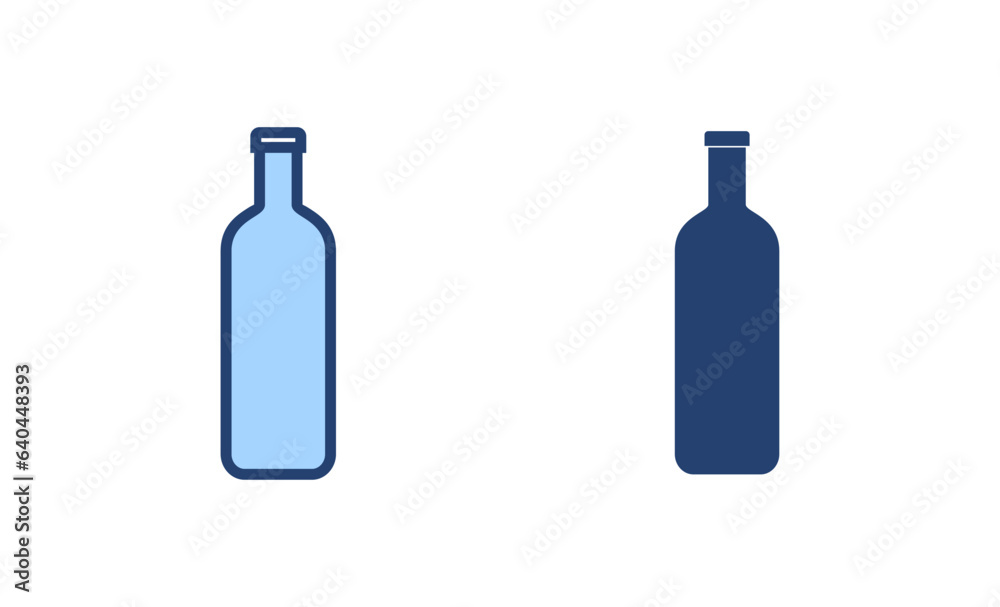 Bottle icon vector. bottle sign and symbol Bottle icon vector. bottle sign and symbol