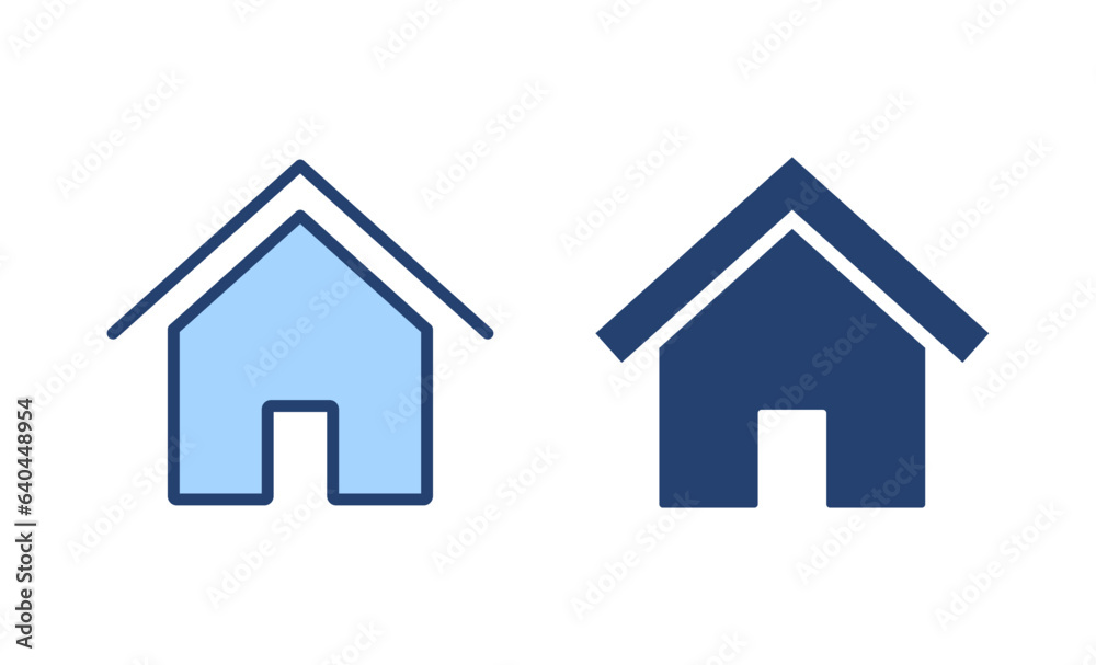 House icon vector. Home sign and symbol House icon vector. Home sign and symbol