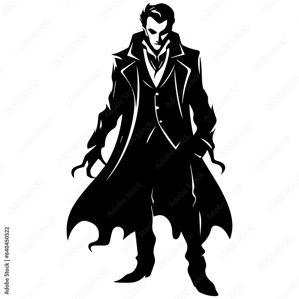 vampire silhouette vector vampire silhouette vector