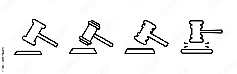 Gavel icon vector. judge gavel icon. auction hammer Gavel icon vector. judge gavel icon. auction hammer