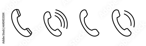 Call icon vector. phone icon vector