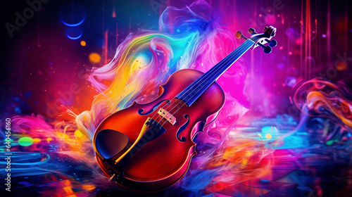Discover the enthralling fusion of violin music and vivid smoke visuals. A blend of classical and contemporary artistry, all made possible by Generative AI.