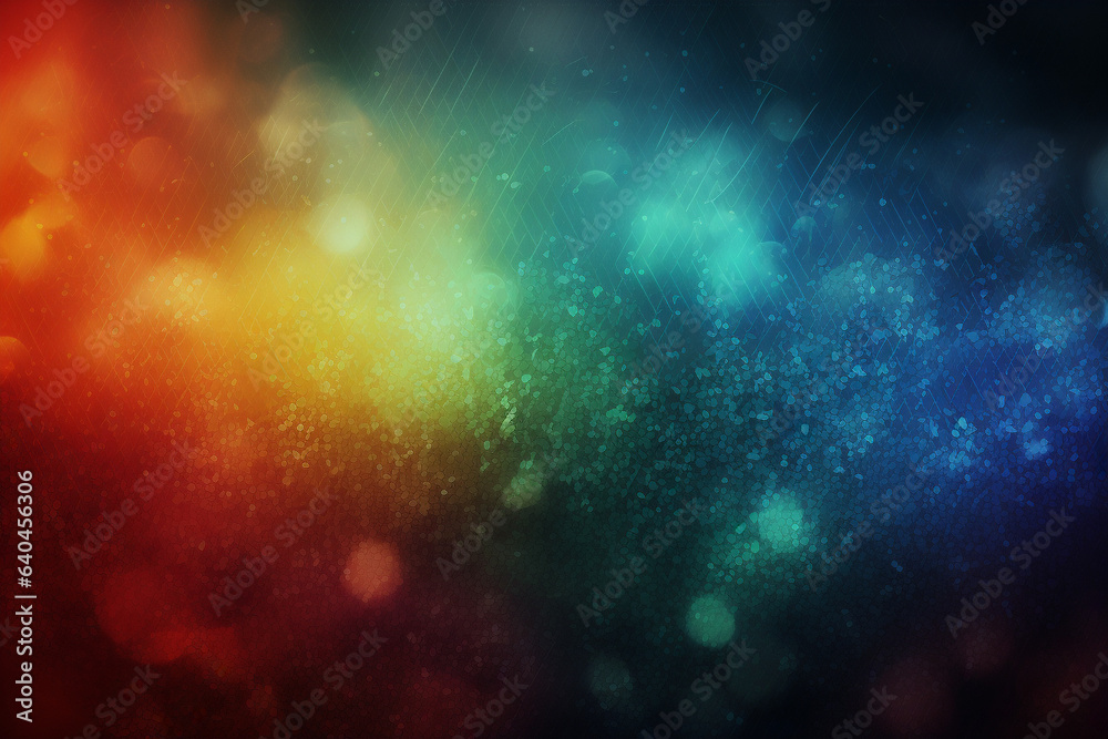 Abstract color background with bokeh defocused lights
