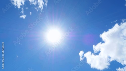 太陽と雲（8月）タイムラプス