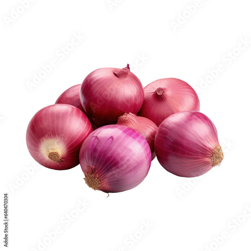 red onion isolated on transparent background