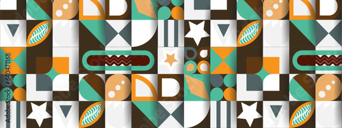 vector gradient mosaic YouTube channel art template