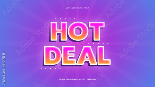 Hot Deal Fully Editable Text Effect Style
