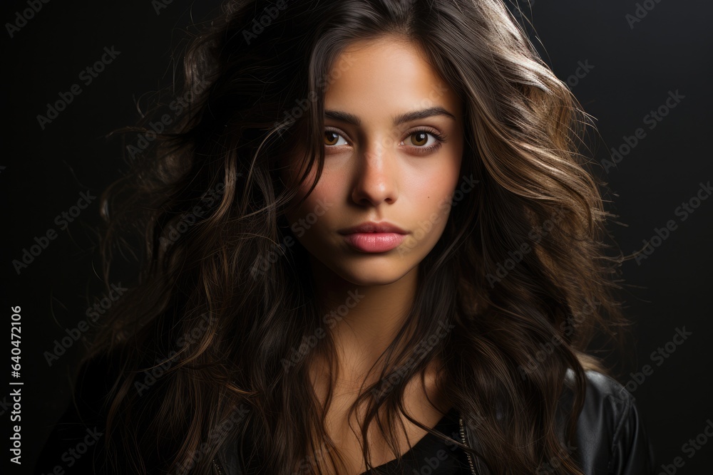 Strong Concept stock photo of a Pretty 18 years old Spanish girl - stockphoto concepts Strong Concept stock photo of a Pretty 18 years old Spanish girl - stockphoto concepts