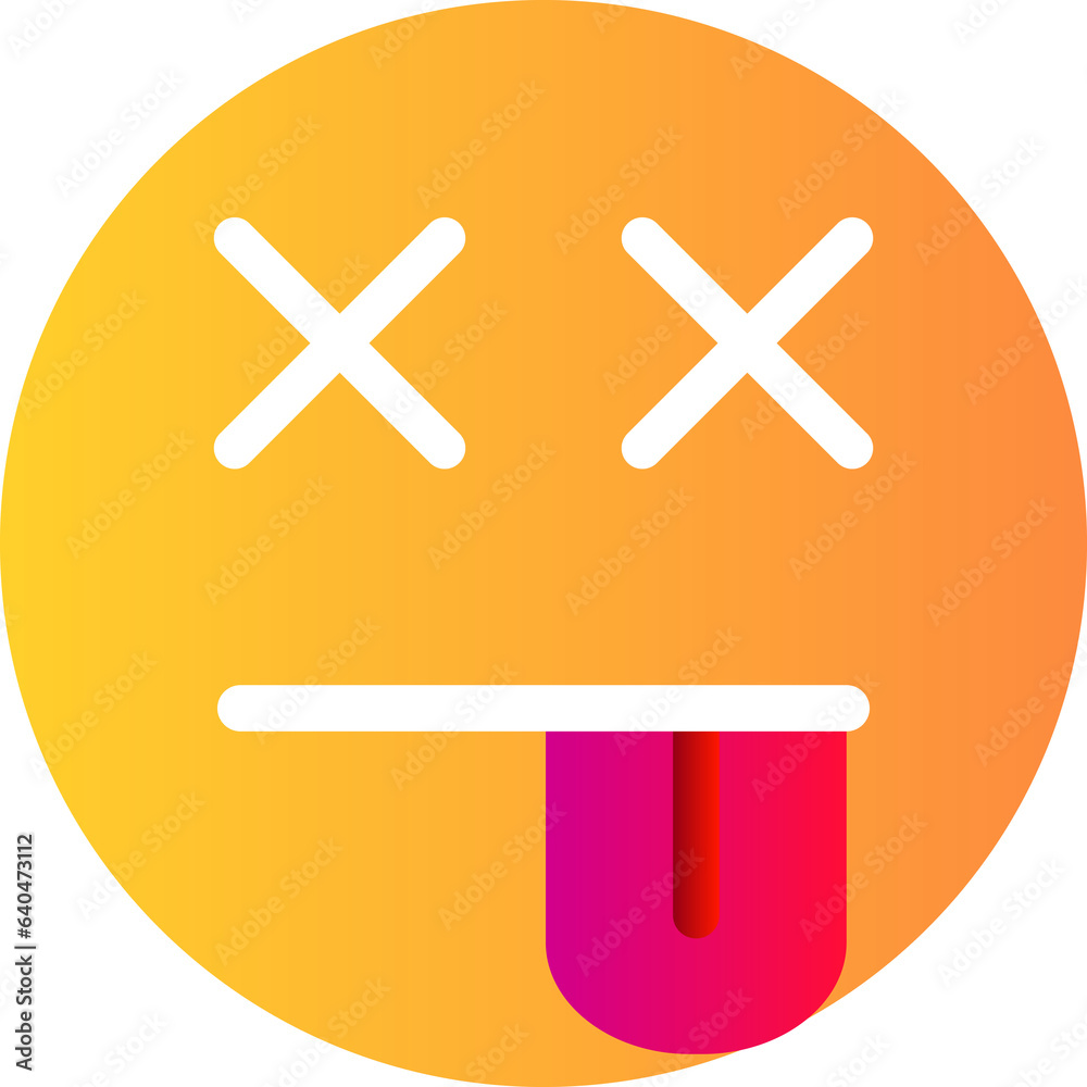 Obraz premium die emoji