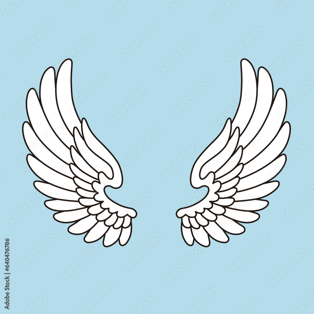 Obraz premium 天使の翼