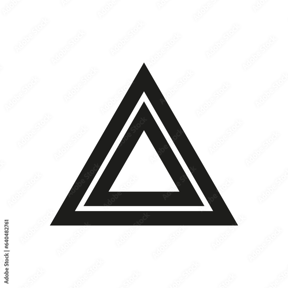Hazard icon. Triangle icon. Vector illustration. EPS 10. Hazard icon. Triangle icon. Vector illustration. EPS 10.
