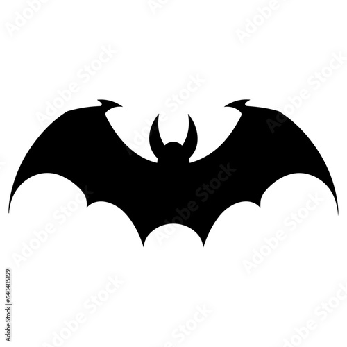 Wallpaper Mural halloween bat silhouette vector design isolated Torontodigital.ca