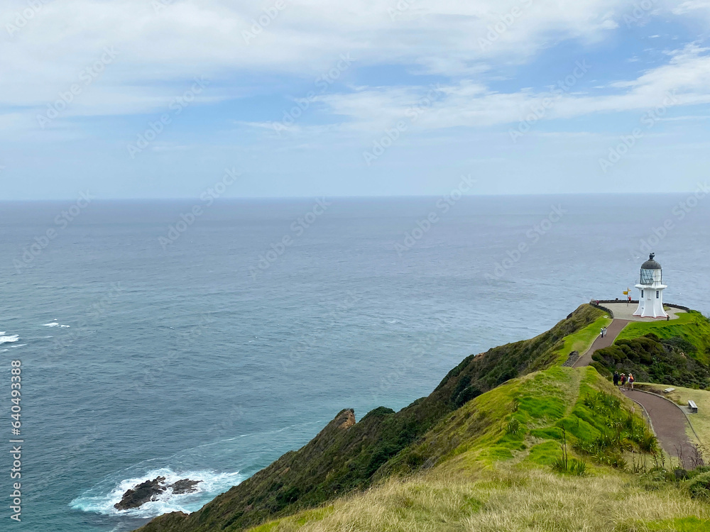 Panolamic View of Cape Reinga, New Zealand