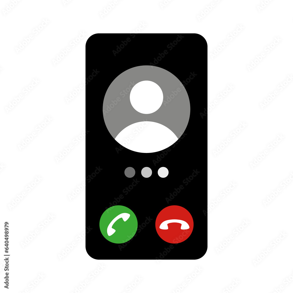 Mobile call screen template. Call screen smartphone interface mockup. Web app UI display template. Mobile call screen template. Call screen smartphone interface mockup. Web app UI display template.