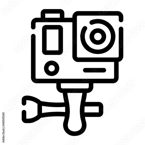 go pro Line Icon