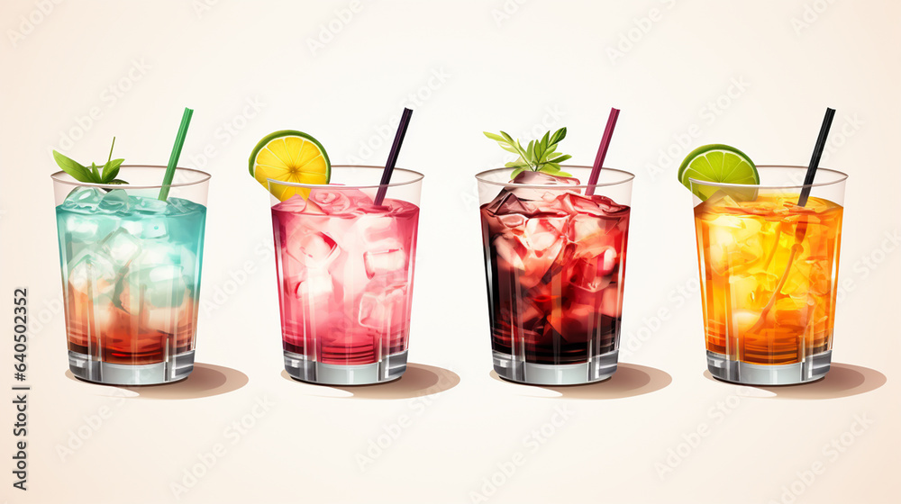 Summer Cocktail Mocktail Many assorted different range Summer Cocktail Mocktail Many assorted different range