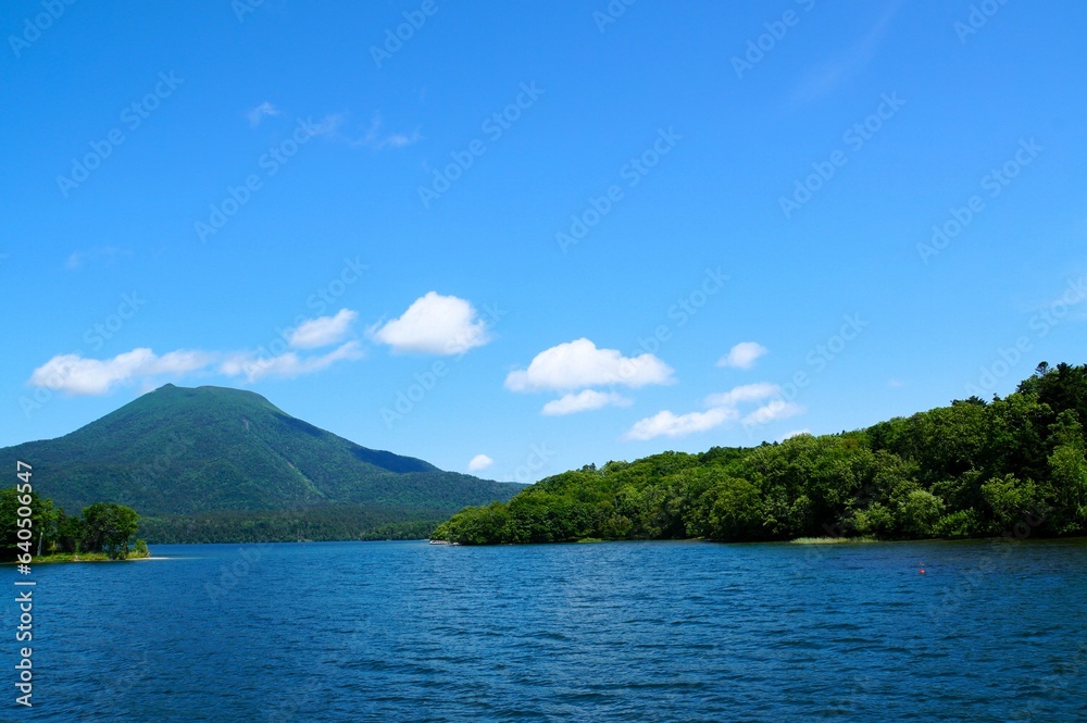 View from Sightseeing Boat - Akan Lake