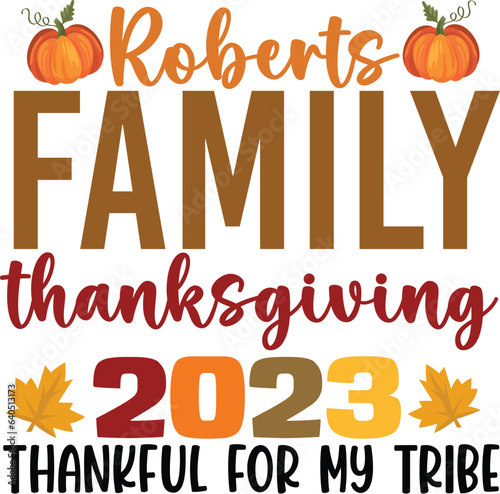roberts family thanksgiving 2023 thankful for my tribe
