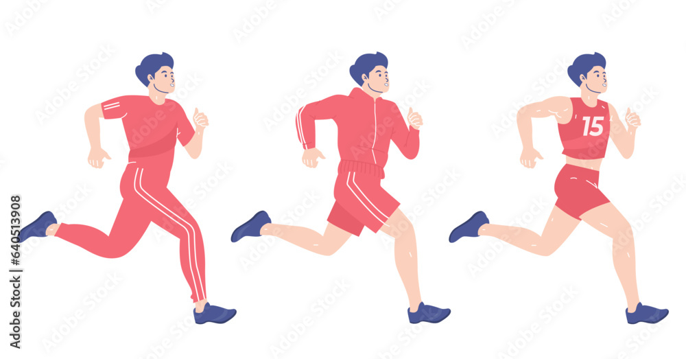 illustration of a person running illustration of a person running