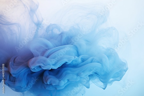 premium podium water pastel blue swirls abstract concept smoke paint background banner ink