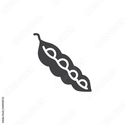 Sweet peas vector icon