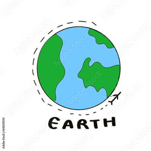 green earth globe