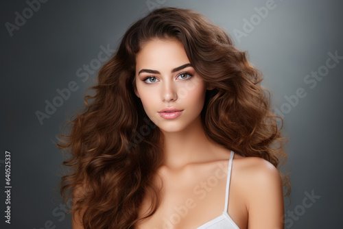 Captivating Young Woman Model Natural Background . Сoncept Affirmations For Young Women, Power Of Nature In A Photograph, Selfconfidence In Modeling, Captivating Ad Campaigns
