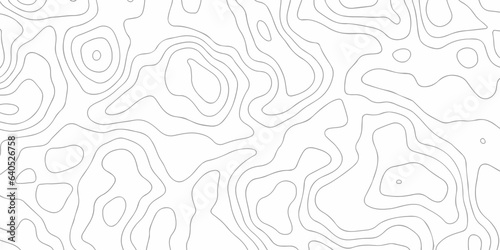 Abstract pattern with lines Topographic map. Geographic mountain relief. Abstract lines background. Contour maps. Vector illustration, Topo contour map on white background, Topographic contour lines.