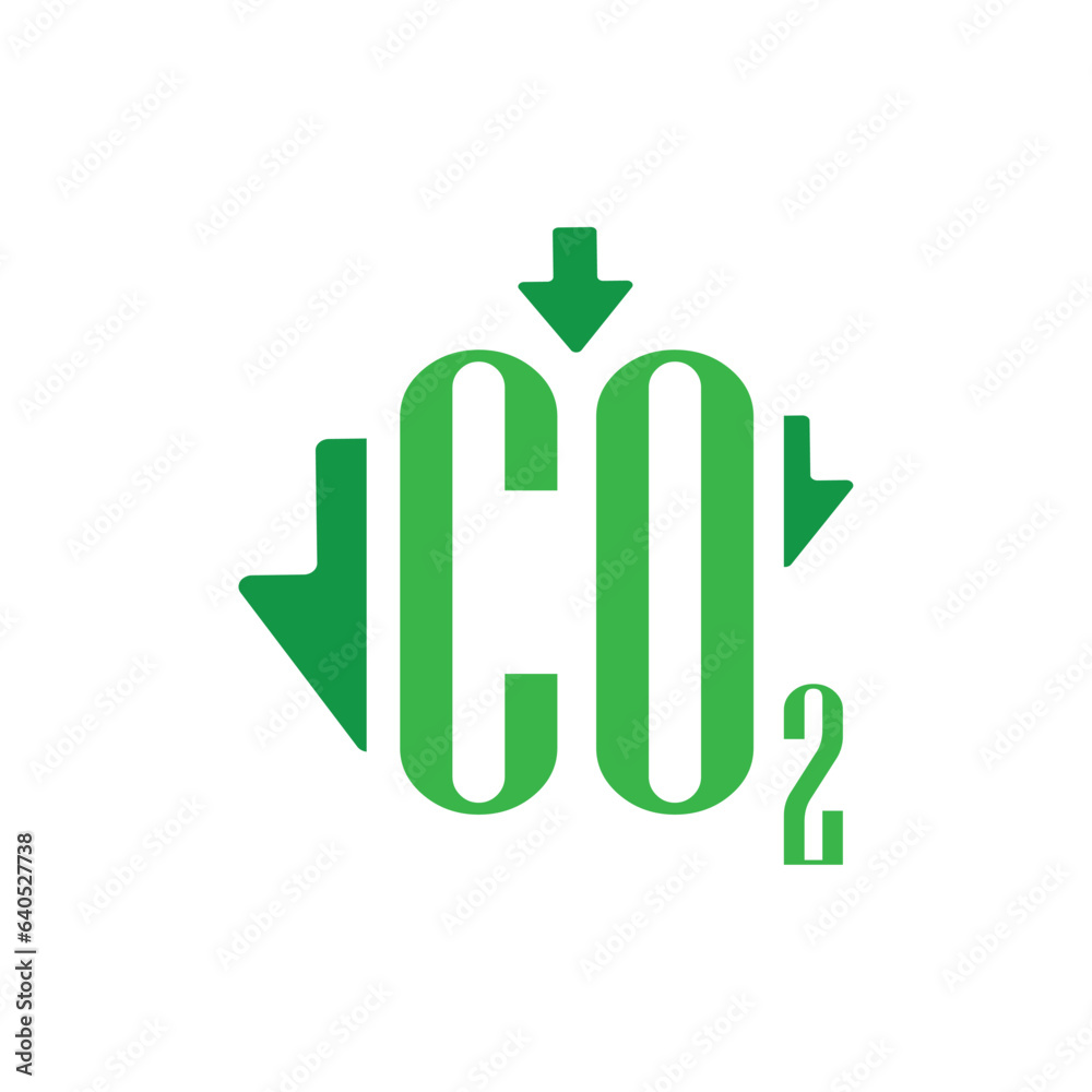 reducing CO2 emissions to stop climate change. green energy background reducing CO2 emissions to stop climate change. green energy background