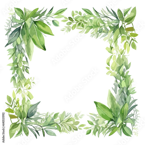 Wallpaper Mural green frame Torontodigital.ca