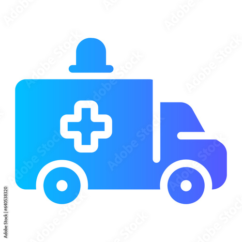 ambulance Gradient icon