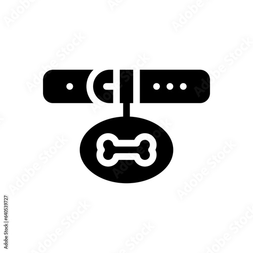 collar glyph icon